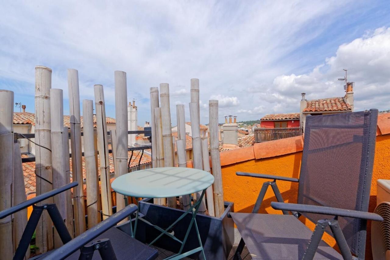 Air-Conditioned Duplex Apartment With Furnished Terrace In The City Center Aix-en-Provence Eksteriør bilde