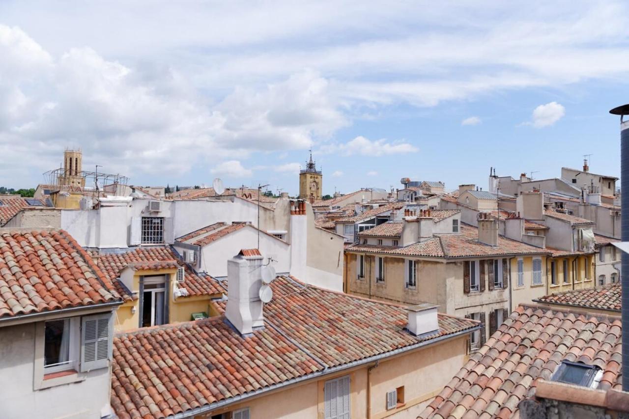 Air-Conditioned Duplex Apartment With Furnished Terrace In The City Center Aix-en-Provence Eksteriør bilde